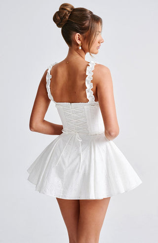 Elva Playsuit - Ivory - glavon