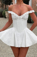 Elva Playsuit - Ivory - Napalia