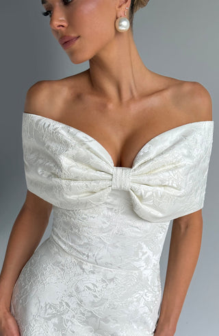 Emberly Maxi Dress - Ivory - glavon