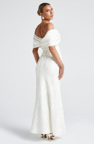 Emberly Maxi Dress - Ivory - glavon