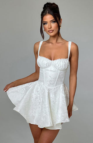 Emelie Playsuit - Ivory - glavon