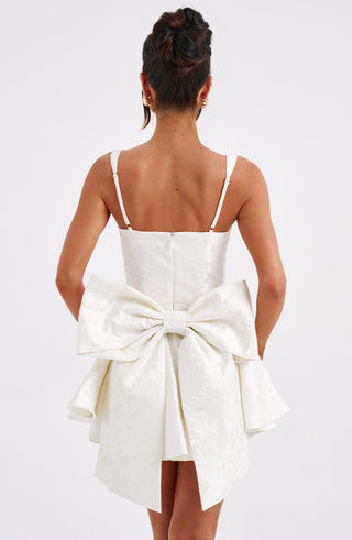 Emelie Playsuit - Ivory - glavon