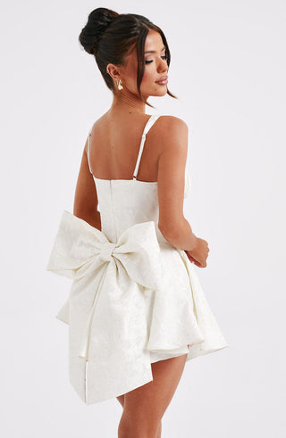 Emelie Playsuit - Ivory - glavon
