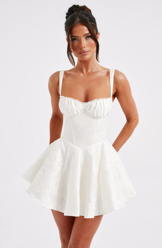 Emelie Playsuit - Ivory - glavon