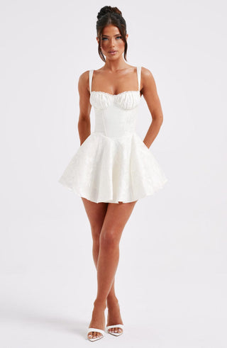 Emelie Playsuit - Ivory - glavon