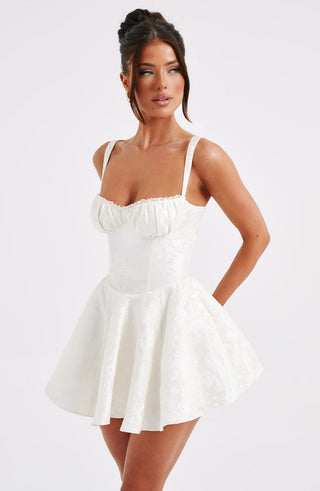 Emelie Playsuit - Ivory - glavon