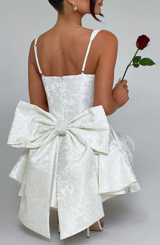 Emelie Playsuit - Ivory - glavon