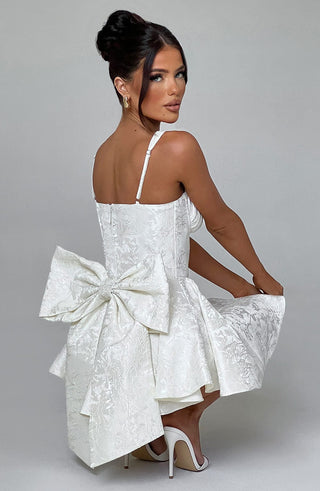 Emelie Playsuit - Ivory - glavon