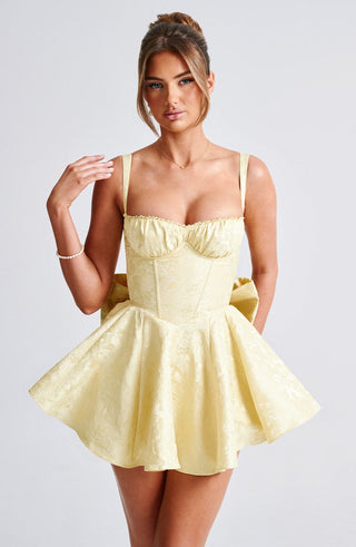 Emelie Playsuit - Lemon - glavon