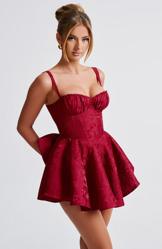 Emelie Playsuit - Red - glavon