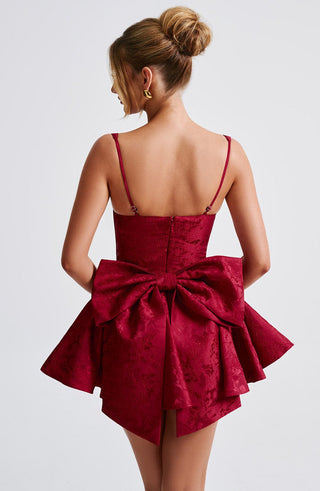 Emelie Playsuit - Red - glavon