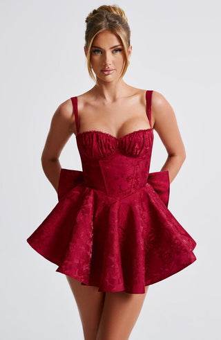 Emelie Playsuit - Red - glavon