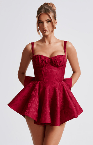 Emelie Playsuit - Red - glavon