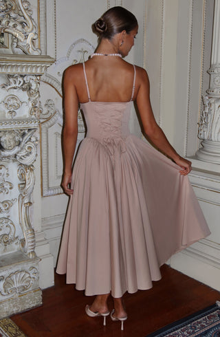 Emerson Midi Dress - Clay - glavon