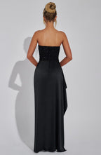 Emrielle Maxi Dress - Black - glavon