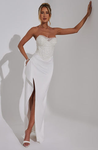 Emrielle Maxi Dress - Ivory - glavon