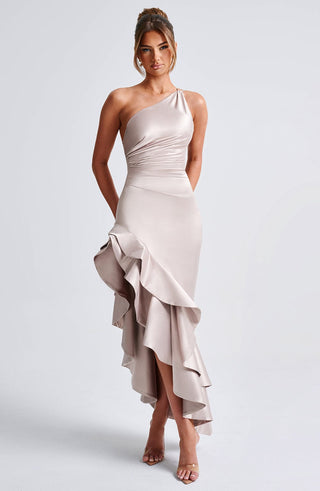 Esmeraya Maxi Dress - Champagne - glavon