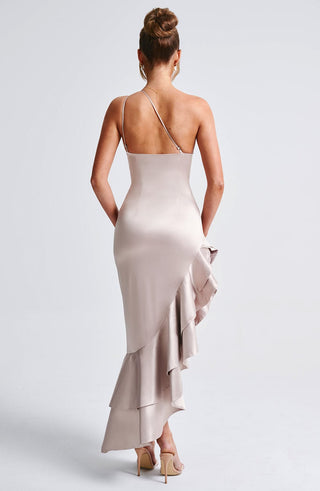Esmeraya Maxi Dress - Champagne - glavon