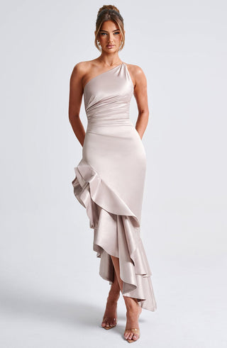 Esmeraya Maxi Dress - Champagne - glavon