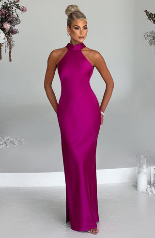 Etta Maxi Dress - Hot Pink - glavon