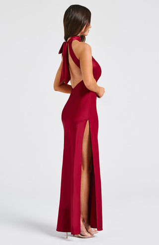 Etta Maxi Dress - Wine - glavon