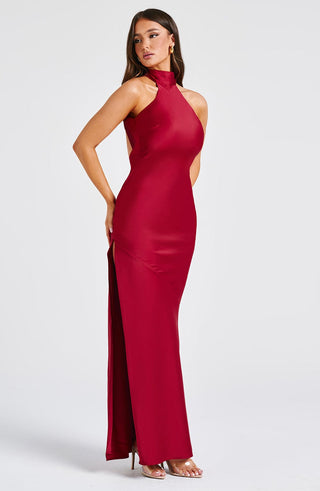 Etta Maxi Dress - Wine - glavon