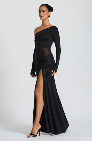 Ettalie Maxi Dress - Black - glavon