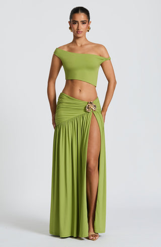 Eva Top - Olive - glavon