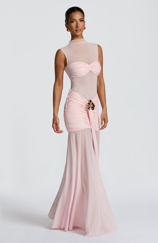 Fae Maxi Skirt - Blush - glavon