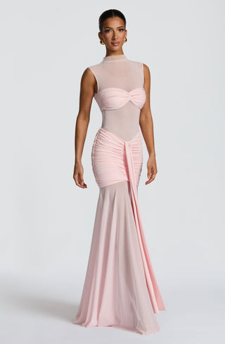 Fae Maxi Skirt - Blush - glavon