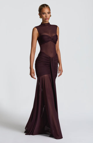 Fae Maxi Skirt - Plum - glavon