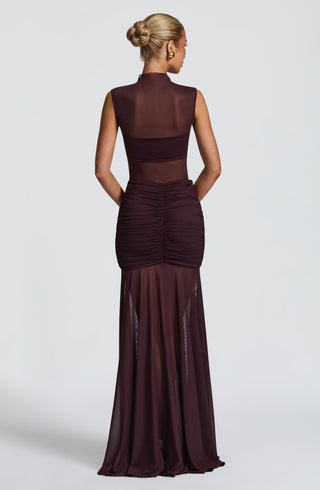 Fae Maxi Skirt - Plum - glavon