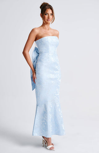 Felicity Maxi Dress - Blue - glavon