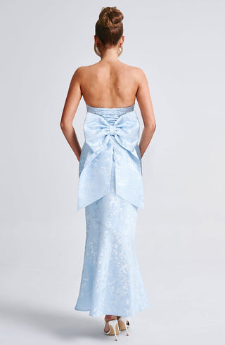 Felicity Maxi Dress - Blue - glavon