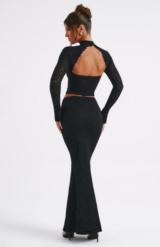 Fernanda Maxi Skirt - Black - glavon