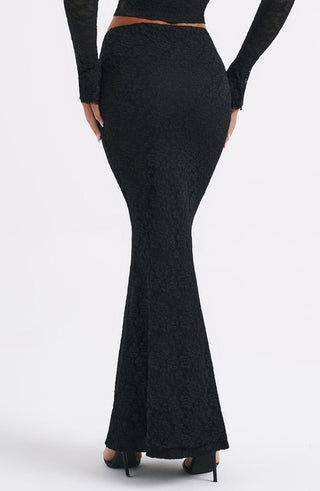 Fernanda Maxi Skirt - Black - glavon