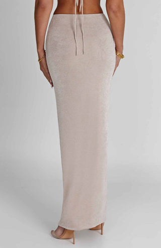 Fifi Maxi Skirt - Champagne - glavon