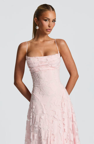 Francis Maxi Dress - Blush - glavon