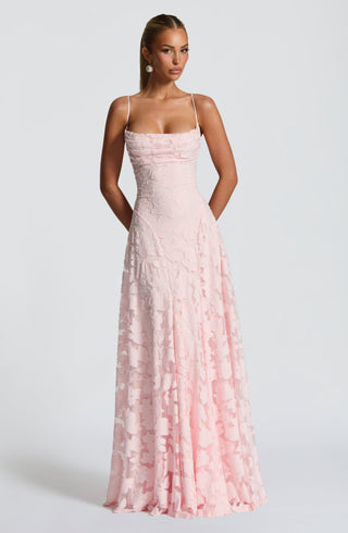Francis Maxi Dress - Blush - glavon
