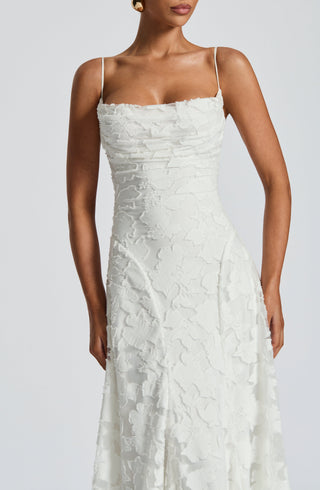 Francis Maxi Dress - Ivory - glavon