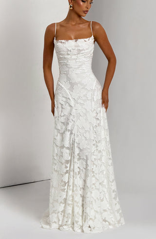 Francis Maxi Dress - Ivory - glavon