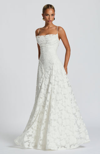 Francis Maxi Dress - Ivory - glavon
