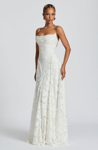 Francis Maxi Dress - Ivory - glavon