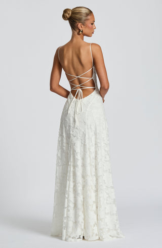Francis Maxi Dress - Ivory - glavon