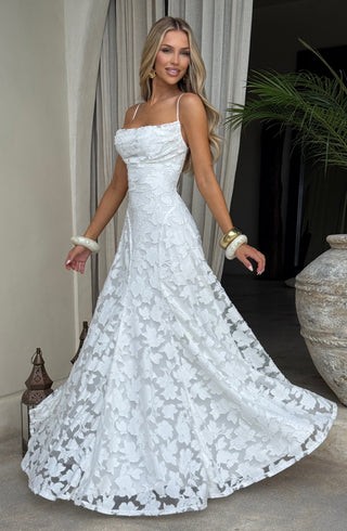 Francis Maxi Dress - Ivory - glavon