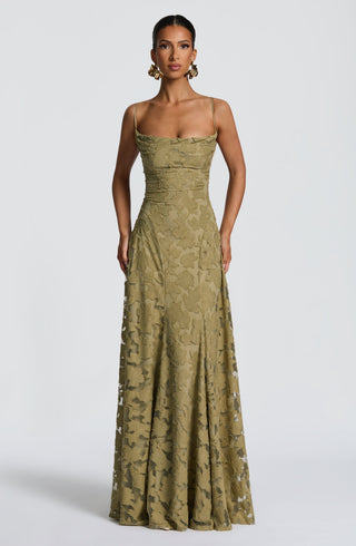 Francis Maxi Dress - Sage - glavon