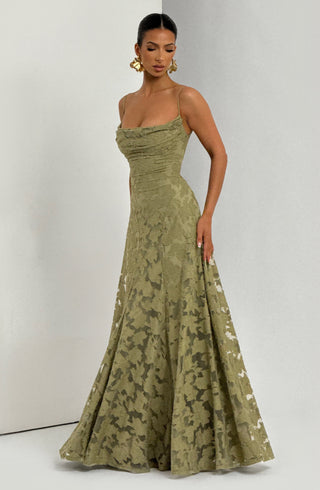 Francis Maxi Dress - Sage - glavon