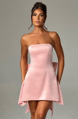 Freja Mini Dress - Blush - glavon