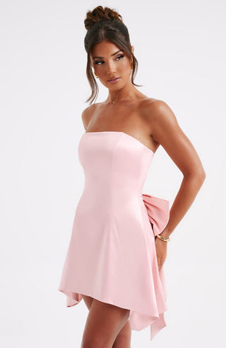 Freja Mini Dress - Blush - glavon