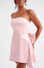 Freja Mini Dress - Blush - Napalia